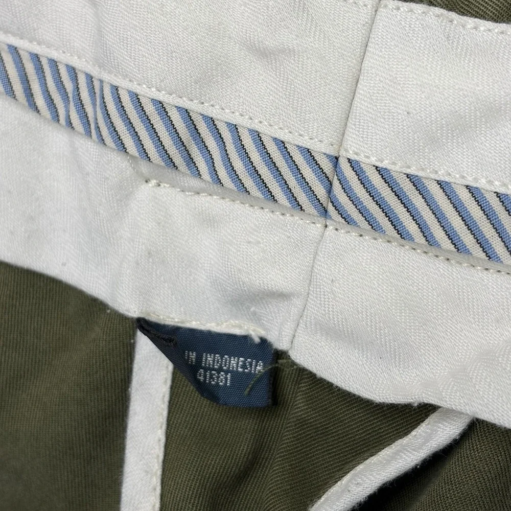 Polo By Ralph Lauren Suffield Pants Mens 36x32 Green Twill Chino